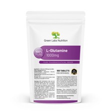 L-Glutamine 1000 mg Tablets – High Strength, Recovery & Anticatabolic Support