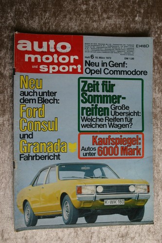 Ams ford consul - ams, granada