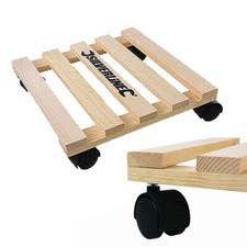 Square Wooden Garden Plant Pot
