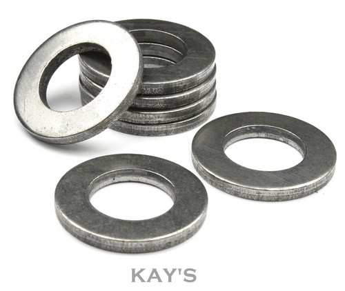 Hardened washers self colour - self,