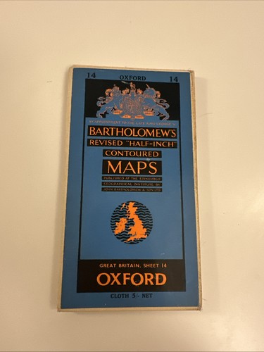 Bartholomew oxford sheet - bartholomew's,