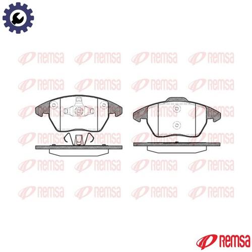 Brake pad set disc - brake,