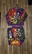 BAPE CRAZY SHARK Multi Camo -