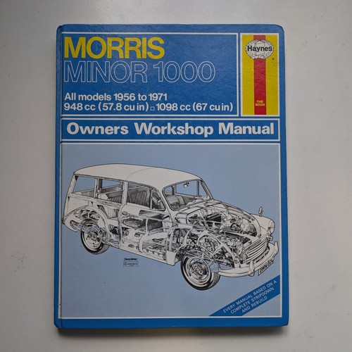 Haynes morris minor 1000 all - haynes,