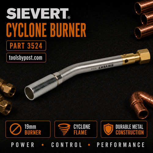 Sievert 3524 cyclone burner - cyclone,