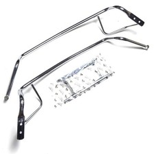 Vespa Rear Crash Bars Florida Side Panel Protect Chrome PX LML 125 150 200