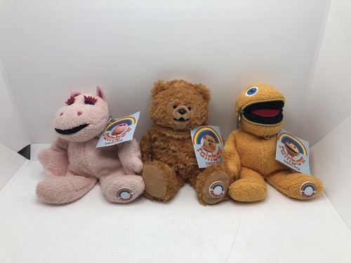 Bbc rainbow golden bear plush - bbc,