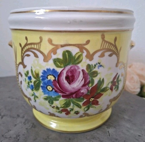 Vintage french floral - vintage, planter