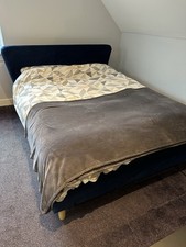 Next King Size Bed Frame with Headboard and Footboard