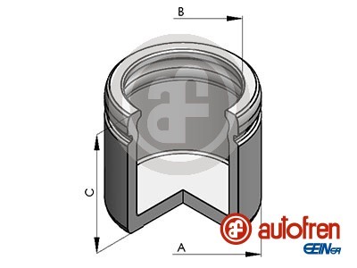 Piston brake caliper for - caliper, ford