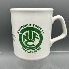 Nantwich Town FC Football Club Mug The Dabbers Vintage New Old Stock