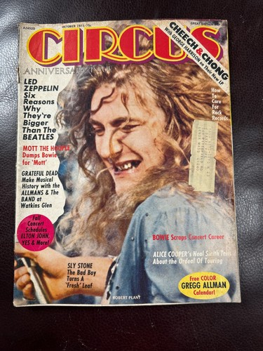 Circus magazine oct 1973 - oct,