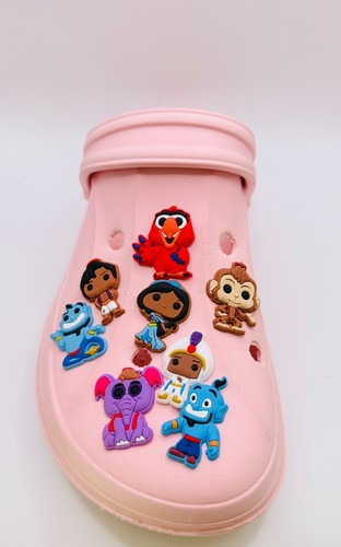 Aladdin charms fits crocs - charms, set