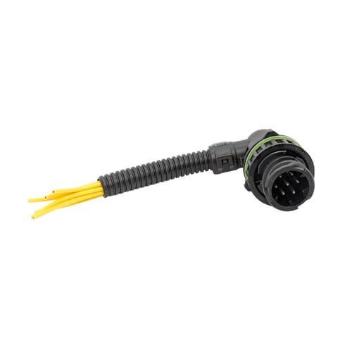 Pin connector for - 90°, 6/7