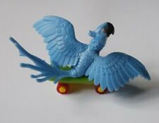 RARE Kinder Surprise Egg VINTAGE Toy Rio Blue Macaw Bird Blu Skateboard Kipo 