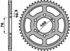 Pbr rear sprocket 825 - 825, 44