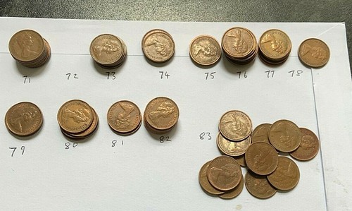 Decimal half pennies - uk,
