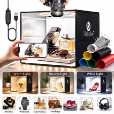 40cm LED Photo Light Box 120