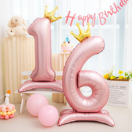 42inch crown decor - crown, pink