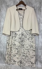 Jacques Vert UK 18 Cream/Ivory