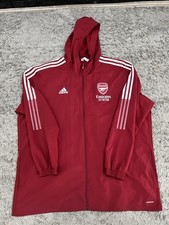 Adidas Arsenal Tiro Presentation Jacket Size 3XL 2021-22 Season Maroon