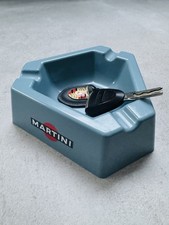Vintage 1970’s Martini Melamine Ashtray Porsche Martini Keys Tray