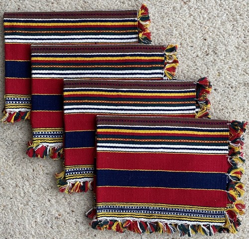 Vintage set hand woven - vintage,