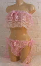 ADULT baby sissy lace panties