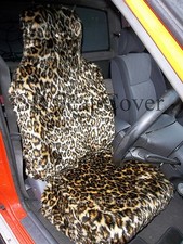 i - TO FIT A DODGE GRAND CARAVAN MINIVAN CAR,SEAT COVER,GLD LPRD FX FUR FULL SET