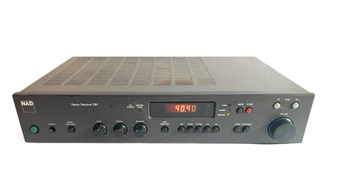 Vintage nad stereo receiver - vintage,