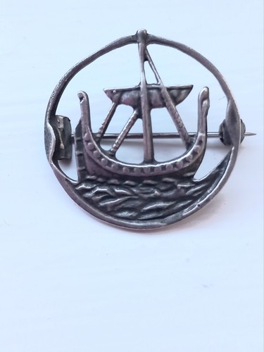 Vintage sterling silver viking - silver,