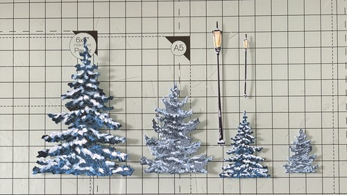 Highlight crafts two - two, red
