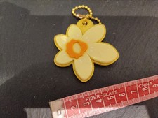Spring Daffodil Keyring Bagtag