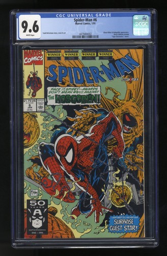 Spider man cgc 9 6 - #6, 9.6
