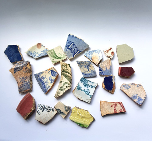 Pieces sea worn beach - sea,