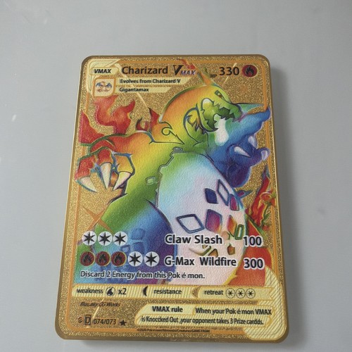 Rainbow charizard vmax 330hp - vmax,