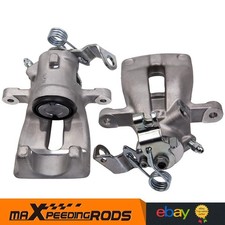Pair Disc Brake Caliper Rear for Opel Vauxhall Astra G H Meriva Combo 2000-2014