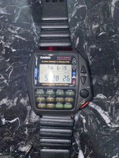 VTG CASIO CMD-40 1174 TV Remote Controller Calculator Watch ( Read Description )