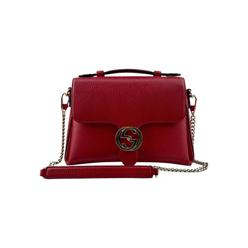 Gucci red pebbled - red,