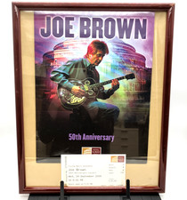 Joe Brown 50th Anniversary Concert Programme & Tickets Royal Albert Hall 2008