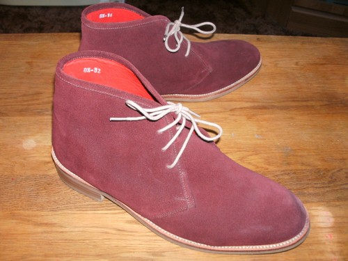 Samuel windsor maroon - samuel, suede