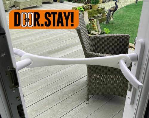 Door stay double loop french - double,