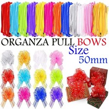 PULL BOWS LARGE 50mm QUALITY Wedding Car Present Christmas Party Gift Wrap
