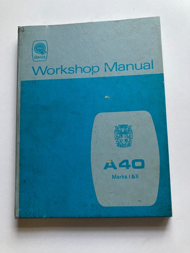 Austin a40 bmc 1968 - a40, workshop