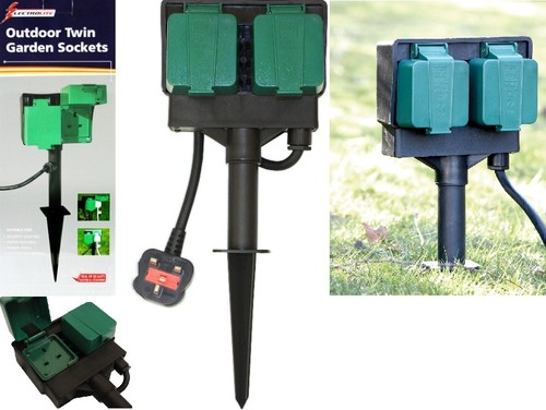 Outdoor garden sockets - outdoor, 3m