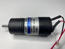 Micro Motors HL149.12.43 Geared 12v DC - 15Ncm - 78RPM 