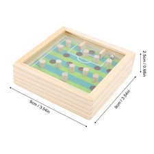 AInteractive Wooden Maze Ball