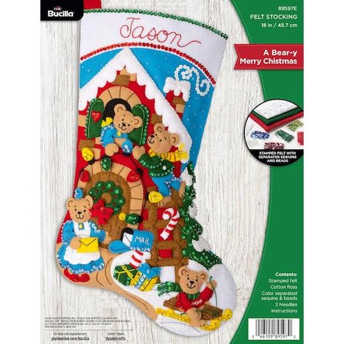 Bucilla felt christmas - 18",