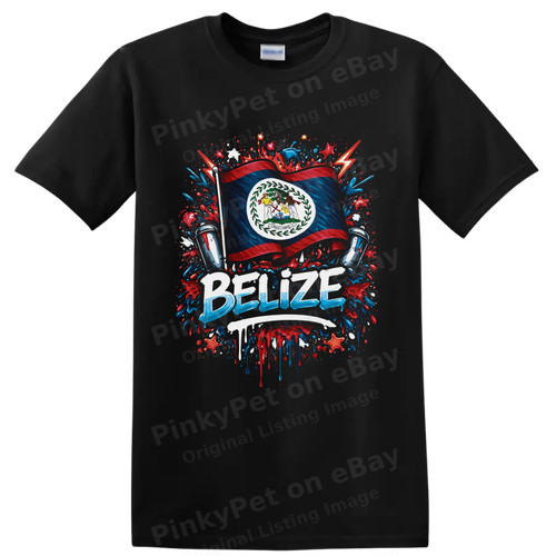 Belize flag shirt - shirt, color