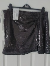 Womens Size 16 Black Sequin
